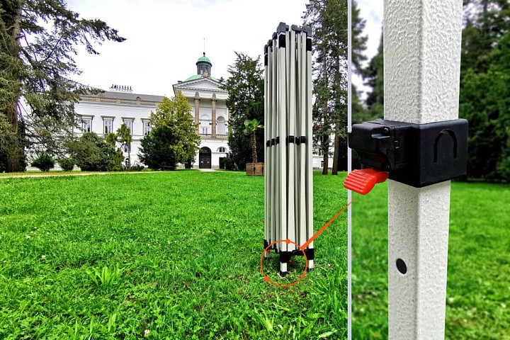 Tente pliante publicitaire 3x4,5m